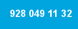 928 049 11 32